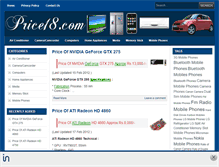 Tablet Screenshot of price18.com
